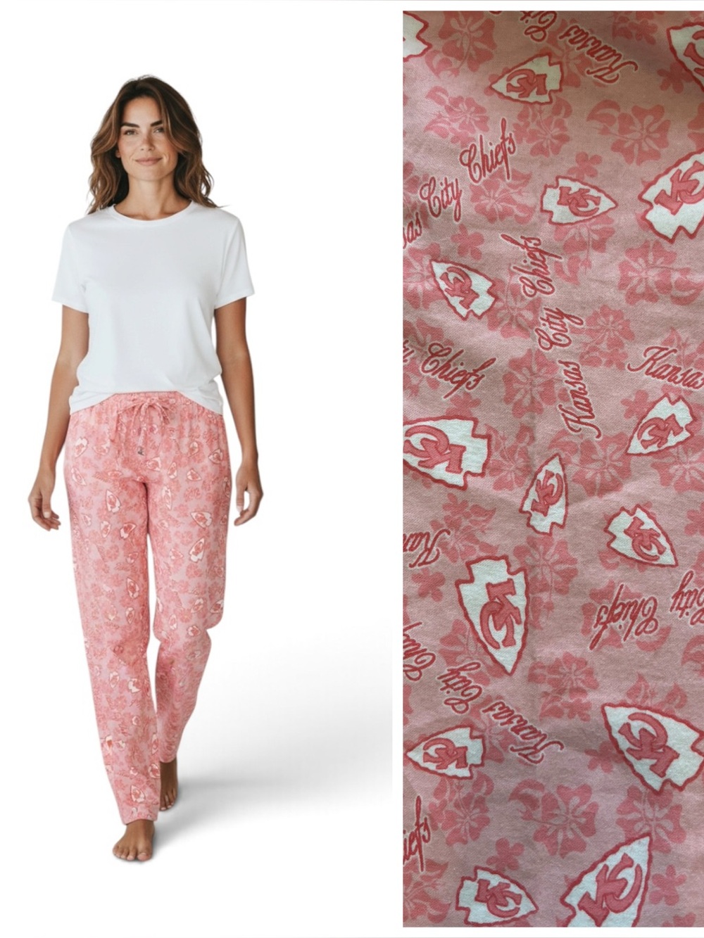 NFL For Her Kansas City Chiefs Pajama Pants